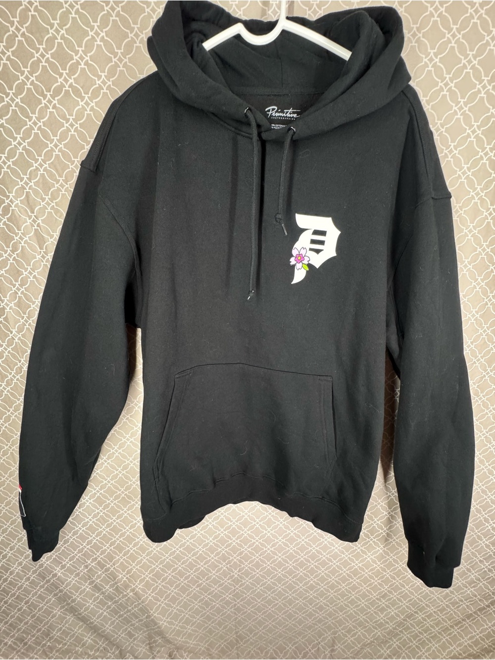 Primitive x Kikkoman Collab Skater Streetwear Hoodie Size Large